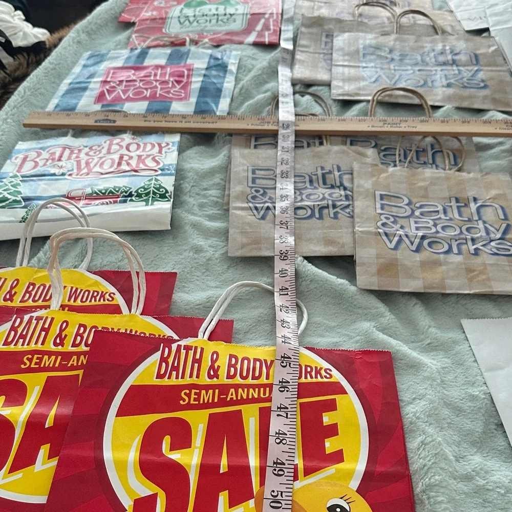 21 Assorted Empty Gift Bags
